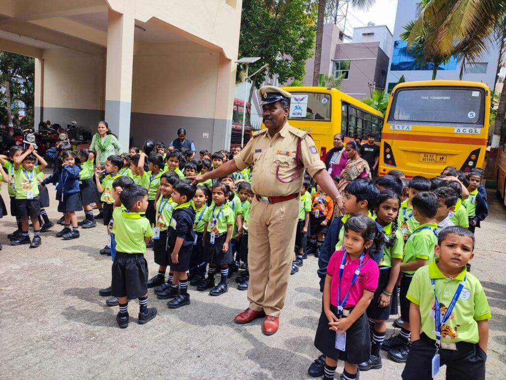 Fire Station Visit pre Primary